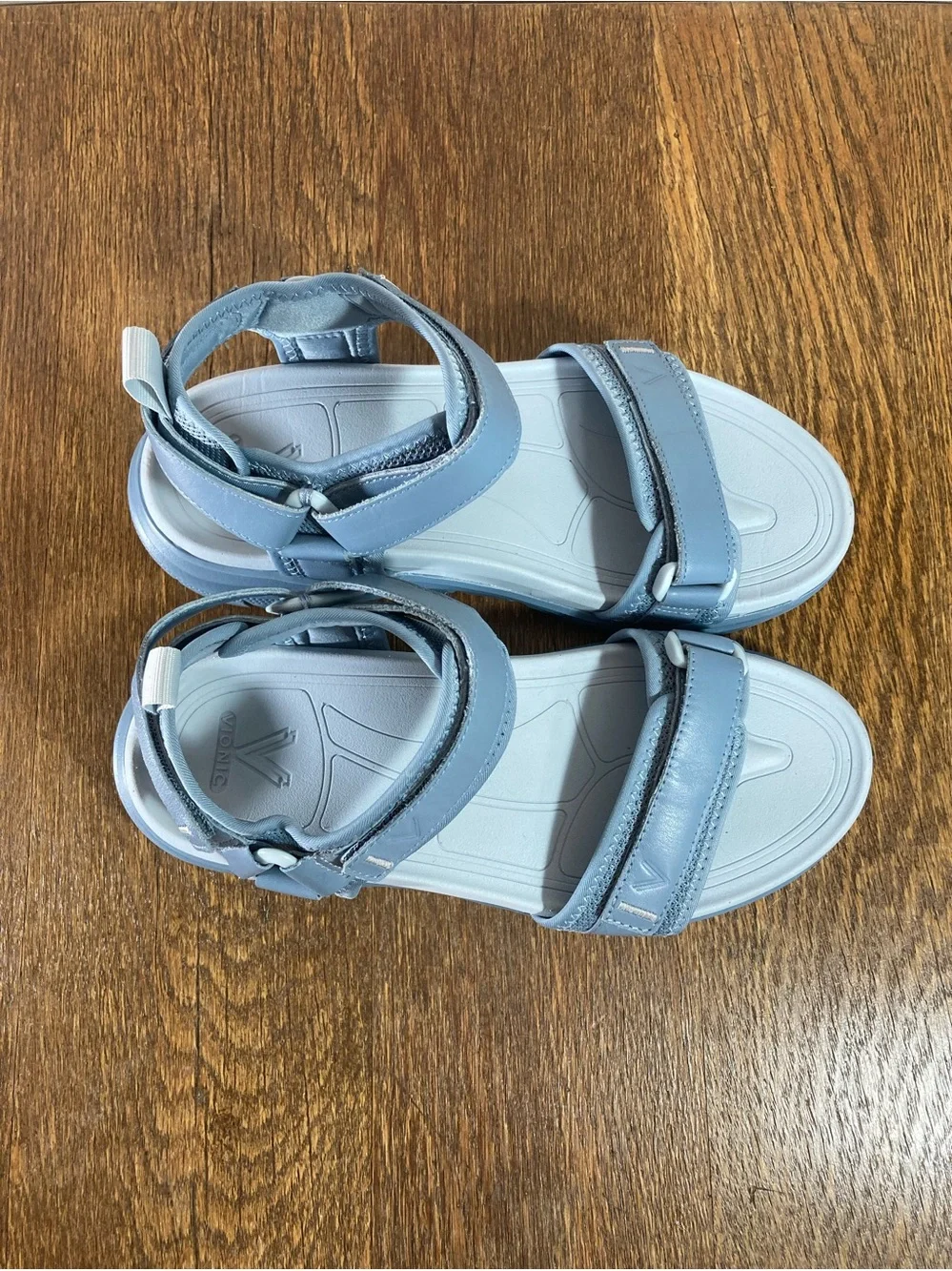 New Vionic Walk Max Wanderer Sandal Women’s Size 6.5 Vintage Blue Haze - Picture 5 of 8